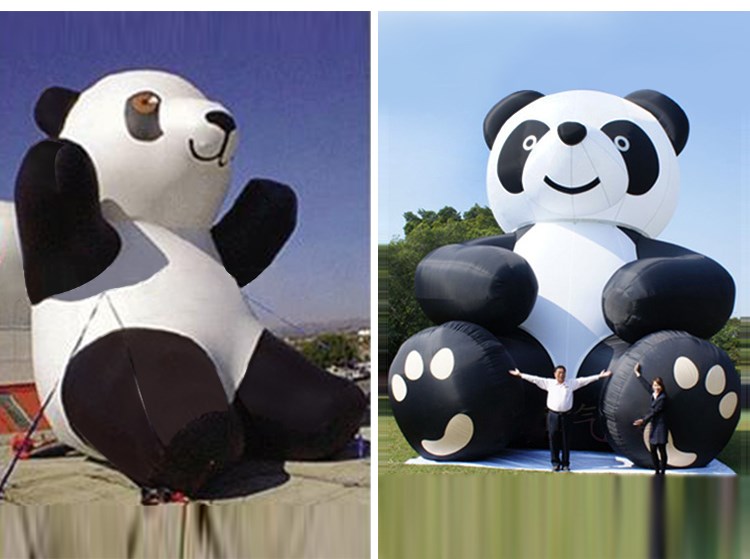 焉耆充气熊猫展示
